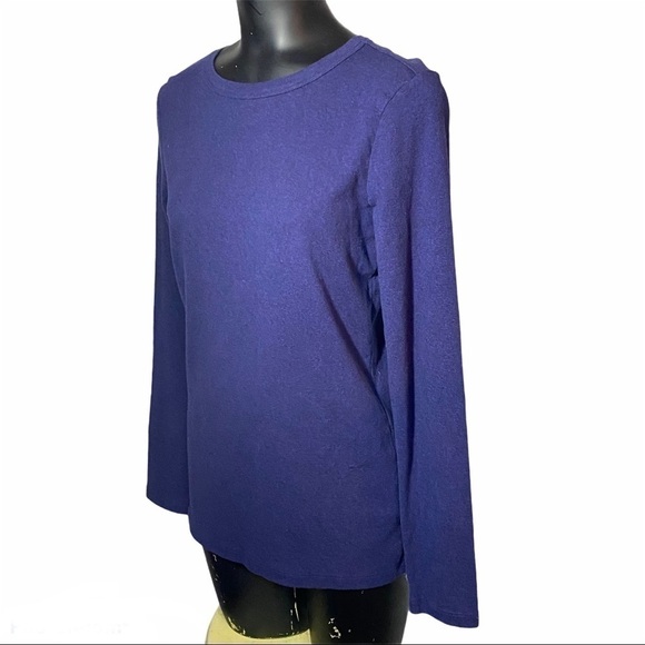 Pendleton Blue Cotton Light Weight Knit Top - Picture 4 of 6